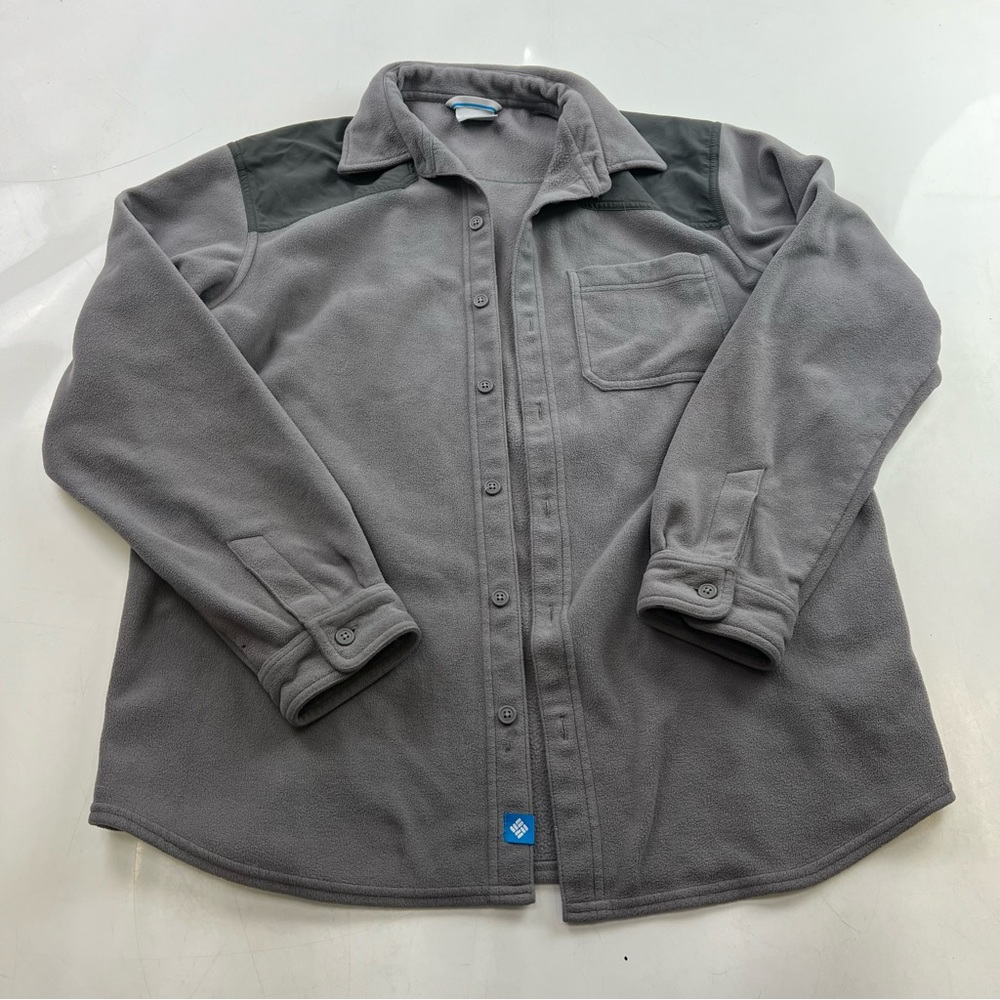 Men's Gray Fleece Shirt